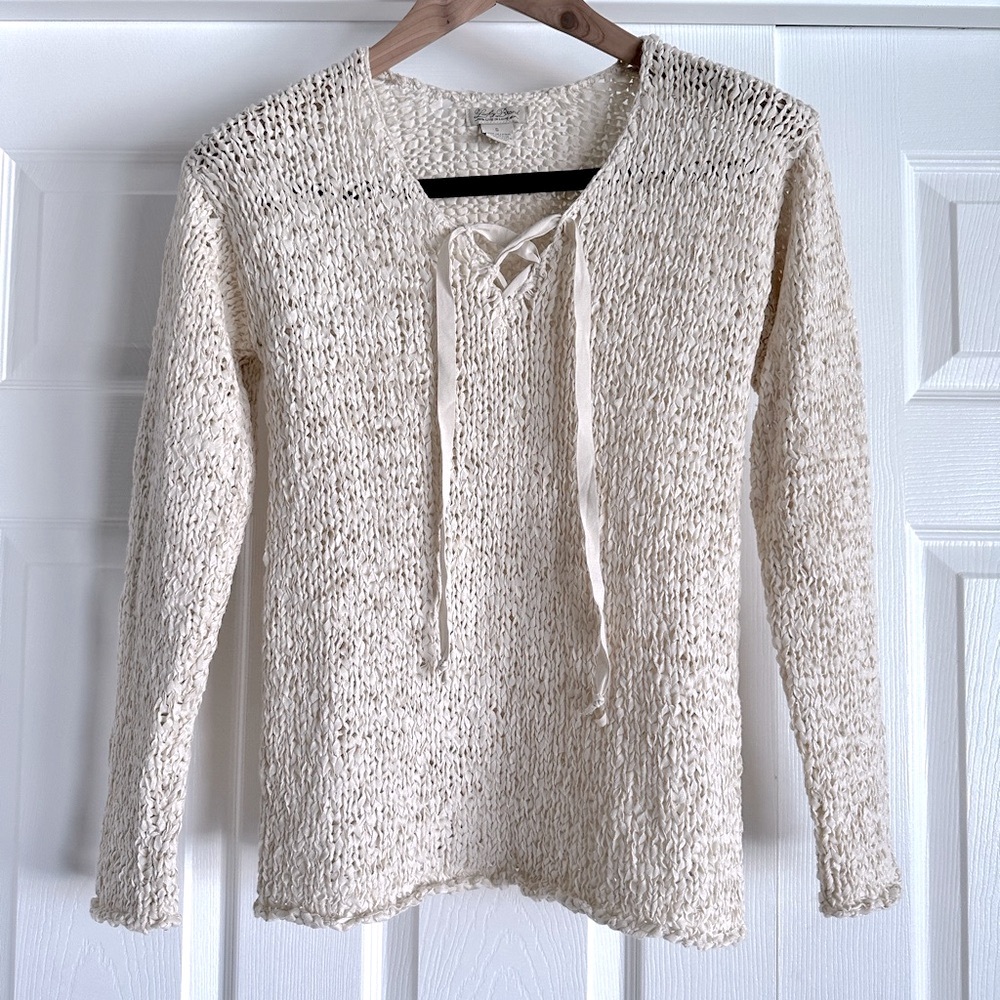 Lucky off white sweater. Size S